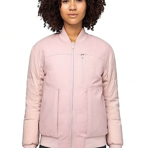 Women's Lululemon Roam Far Reversible Wool Bomber Size- 10 - Picture 1 of 16